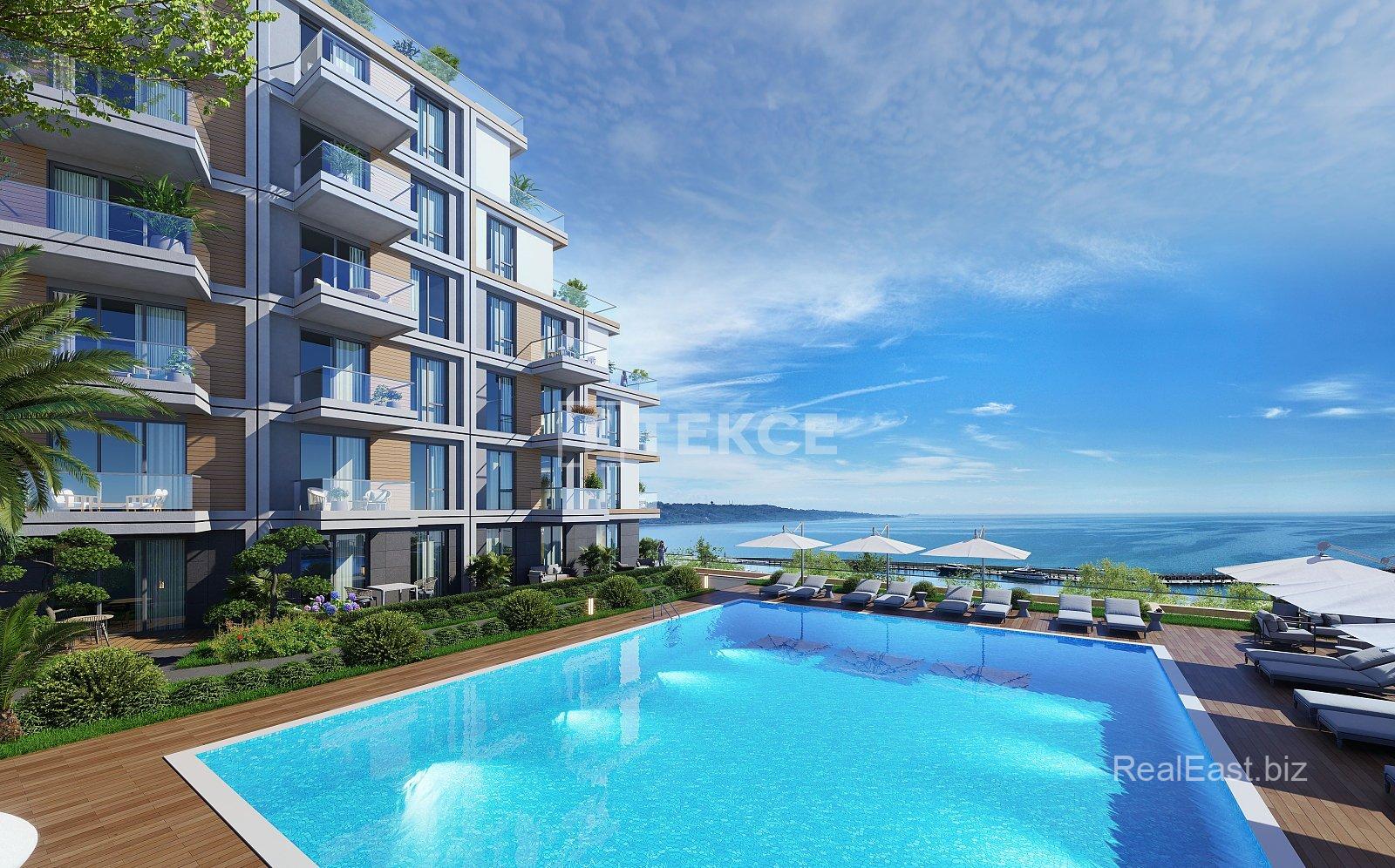 Stylish Sea View Apartment in Büyükçekmece